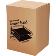 Black Metal Wireless Wifi Router Storage Box image