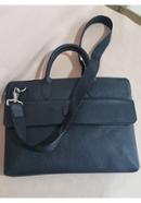 Black Milling Leather Laptop Bag SB-LB428 icon