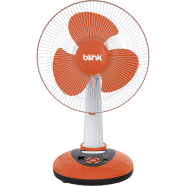 Blink Rechargeable Fan Table Fan Orange 12Inch image
