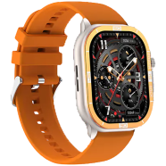 Blisbond Robin AMOLED Display Bluetooth Calling Smart Watch - Orange image