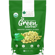 Bliss Of Earth Organic Green Coffee Beans 200gm image
