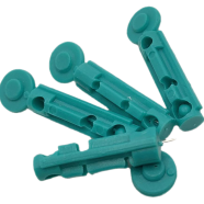 Blood Glucose Sterile Lancet With Scure Cap Blood Glucose Meter Accessories 28G image