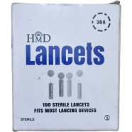 Blood Lancets Needle For Blood Glucose Meter - 100 Pcs image