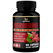 Bmvinvol Berberine With Ceylon Cinnamon - 60 Capsules -523402054 image