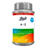 Boots A-Z Complete Vitamins And Minerals -180 Tablets image
