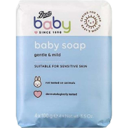 Boots Baby Soap Gentle and Mild 4x100 gm image