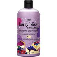 Boots Berry Bliss Cheesecake Shower Gel, Bubble Bath Shampoo 500ml image