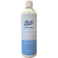 Boots Everyday Coconut Almond Body Lotion 400ml image
