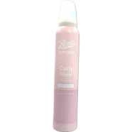 Boots Everyday Curly Hair Mousse Lightweight 200ml image