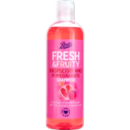 Boots Fresh and Fruity Raspberry and Pomegranate Shampoo 500 ml image