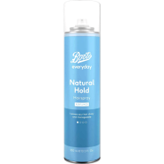 Boots Natural Hold Hairspray Perfumed 300ml image