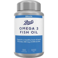 Boots Omega 3 Fish Oil 1000 mg 180 Capsules image