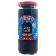 Borges Olives Black Pitted (অলিভ ব্ল্যাক পিটেড) - 340 gm image