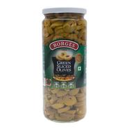 Borges Slice Green Olives 230g image