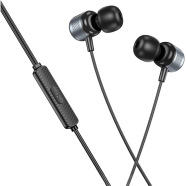 Borofone BM93 Platino Universal 3.5mm Wired Earphones with Microphone image
