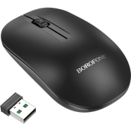 Borofone Planet 2.4g Business Wireless Mouse White Bg14 Planet image