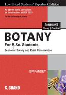 Botany For B.Sc. Students - Economic Botany and Plant Conservation image