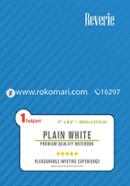 Bound Notebook - [White Paper] [200 Pages] [Blue Cover] image