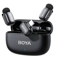 Boya Mini 2-02 Ai Noise Cancellation Super Mini Wireless Microphone image