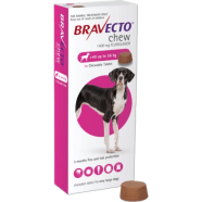 Bravecto Chewable Tablets for Dog (40-56kg)-(Treatment of Tick and Flea Infestations on Dogs) image