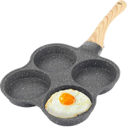Breakfast Frying Pan, Nonstick Egg Frying Pan, 4-in-1 Nonstick Pan, Cooking Fry Pan for Breakfast image