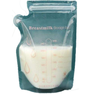 Breast Milk Storage Bags Moisture-Proof And Leak-Proof Food Freezer Breast Milk Storage Bags 200 ml 10 Pcs image