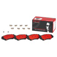 Brembo Front Brake Pad P83082N (Toyota Axio- NZE144, Fielder- NZE141G,144G, Noah HV- ZWR80G,80W, Noah- ZRR70/75G,70/75W, ZRR80/85G,80/85W, Voxy HV- ZWR80G,80W More) image