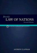 Brierly's LAW of NATIONS image