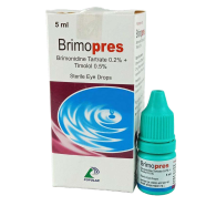 Brimopres 0.2 Percent, 0.5 Percent Ophthalmic Solution 5 ml drop image
