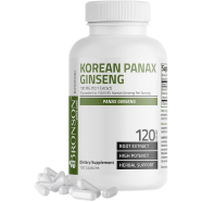 Bronson Korean Panax Ginseng 1000 mg - 120 Capsules -326041766 image