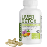 Bronson Liver Detox Advanced Detox and Cleansing Formula – 60 Veg Capsules -340356837 image