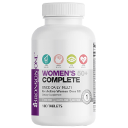 Bronson ONE™ Women’s 50 Plus Complete Once-Daily Multivitamin - 180 Tablets -505367654 image