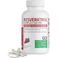 Bronson Resveratrol Complex 500mg 60 Capsules -371163106 image