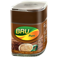 Bru Coffee Glass Jar Pure 50g image