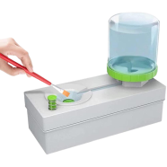 Brush Rinser, Brush Rinser Painting, Paint Brush Rinser With Drain, For Ink Acrylic, Watercolor, Water-based Paints, And Makeup Brush,paint Brush Cleaner Art Supplies. image