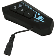 Bt22 Bluetooth 5.0 Motorcycle Helmet Headset 830Mah Battery Waterproof image