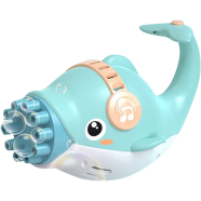 Bubble Blower Bubble Maker Toy For Kid Automatic Dolphin Bubble Machine Bubble Blowing Toys New image