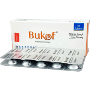 Bukof 50 mg Tablet 10's Strip image