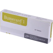 Bumecard 1mg Tablet 10's Strip image