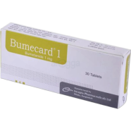 Bumecard 5 mg Tablet 10's strip image