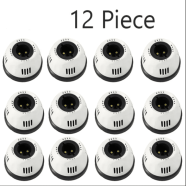 Bundle of 12 Pcs Celing Light Holder Super Model Batten Round ( B 22 Pin) Holder Easy to Use and Maintain image