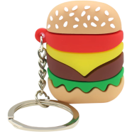 Burger Key Chain For Motor Bike Car - 1Pcs image