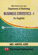 Business Statistics in English - 1 (Code-232603) image