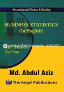 Business Statistics in English Code: 222509 and 222401 image