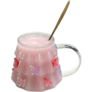Butterflies Glass Mug image