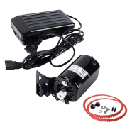 Mini Sewing Machine Motor With Foot Pedal Controller Speed 220V 150W image