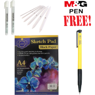 Buy 1 Keep Smiling Sketch Combo Set 8 Piecs Get 1 M and G Pen Free image