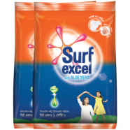 Buy 2 Surf Excel Synthetic Laundry Detergent Powder 1kg Bundle (48 TK OFF) image