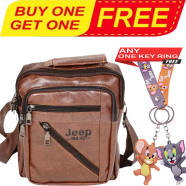 Buy Jeep Bag Crossdody Men Shoulder Bag With Tom and Jerry Random Key Ring (Any One) FREE icon