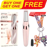 Buy Pretty Gril Flawless Pedi Electronic Pedicure Tool -R584E With Tom and Jerry Random Key Ring (Any One) FREE icon